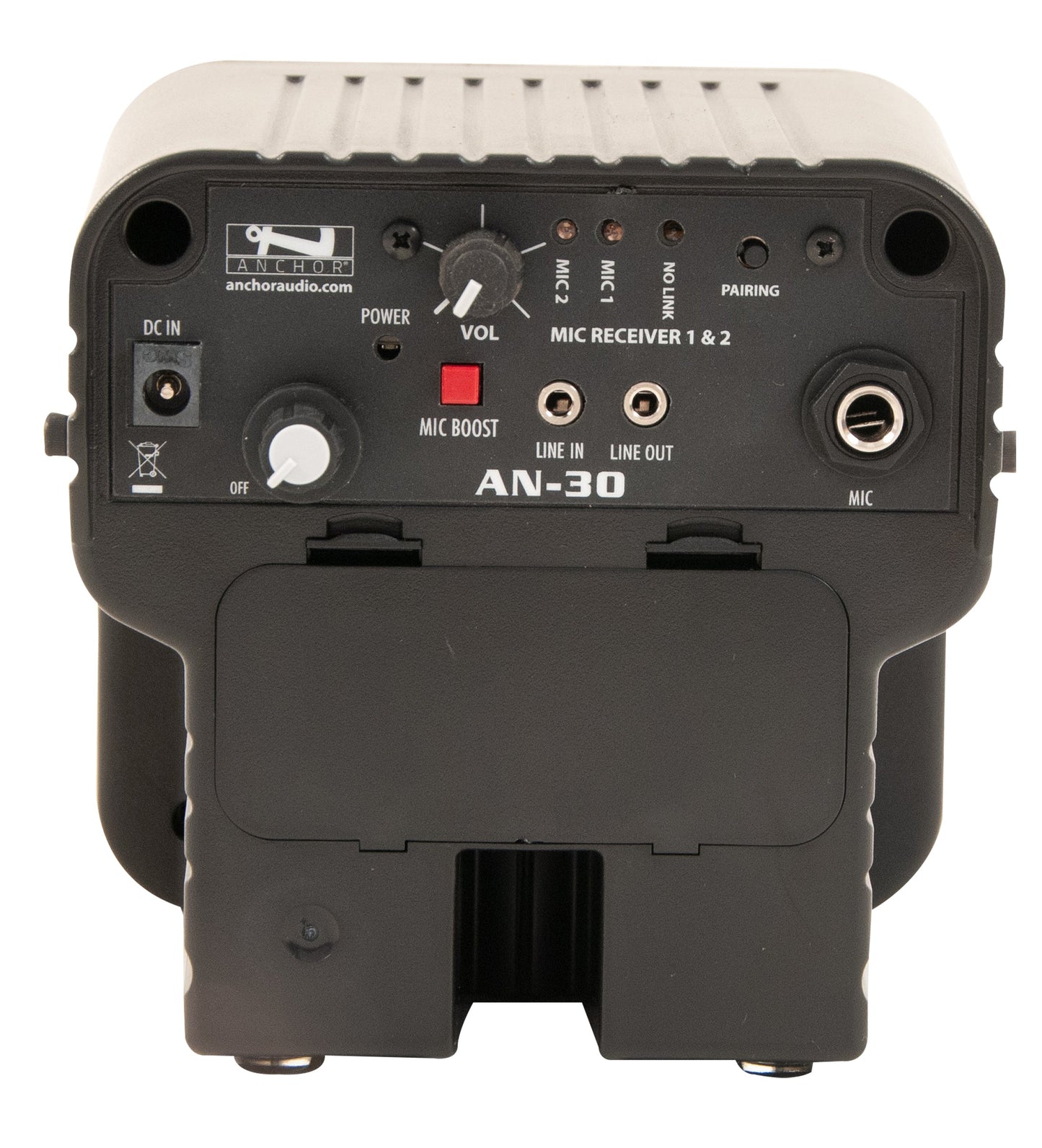 AN-30U2 Powered Speaker & Anchor-Link 2 wireless mic capacity