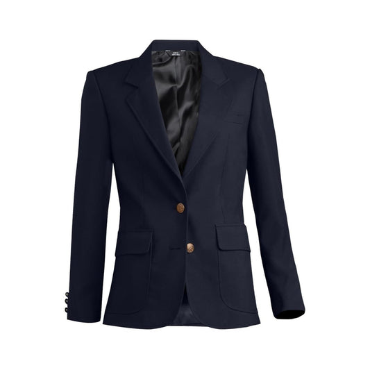 Ladies Essential Polyester Navy Blazer