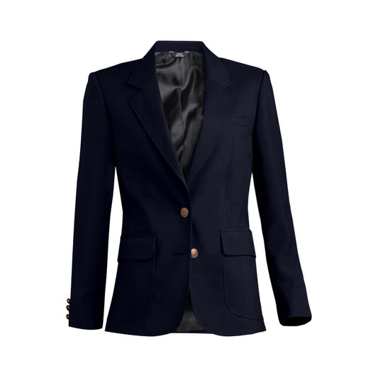 Ladies Essential Polyester Dark Navy Blazer