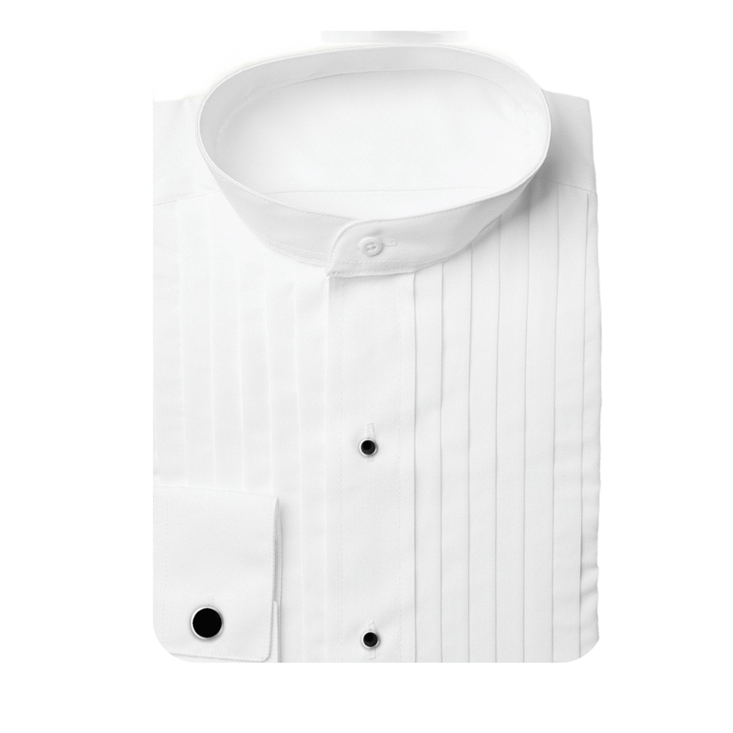 Henry Segal Mens 1/2 Pleat Banded Collar Tuxedo Shirt Band-Mart/Choir-Mart Henry Segal Mens 1/2 Pleat Banded Collar Tuxedo Shirt Band-Mart/Choir-Mart
