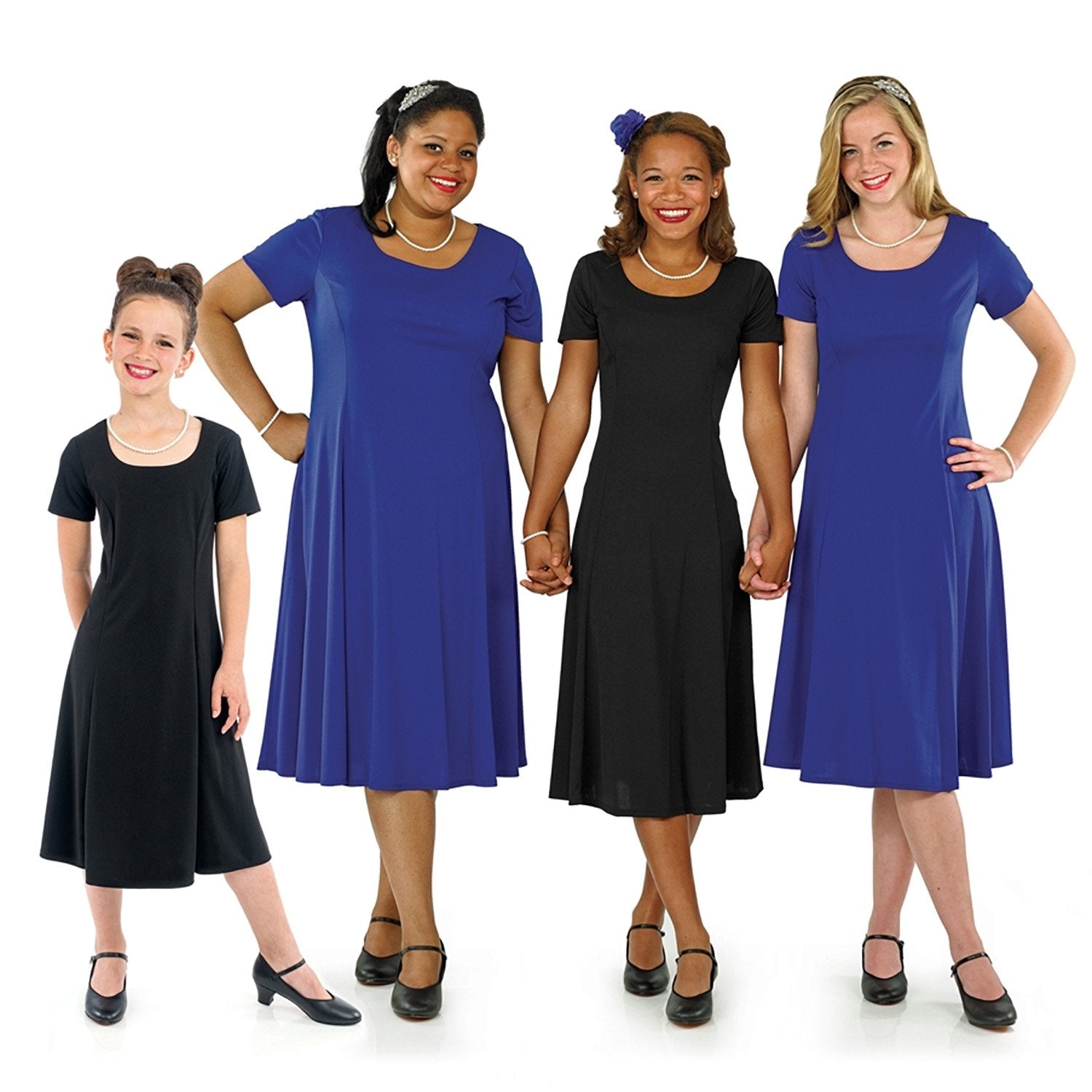 Courtney Dress Scoop Neck Swing BandMart/ChoirMart