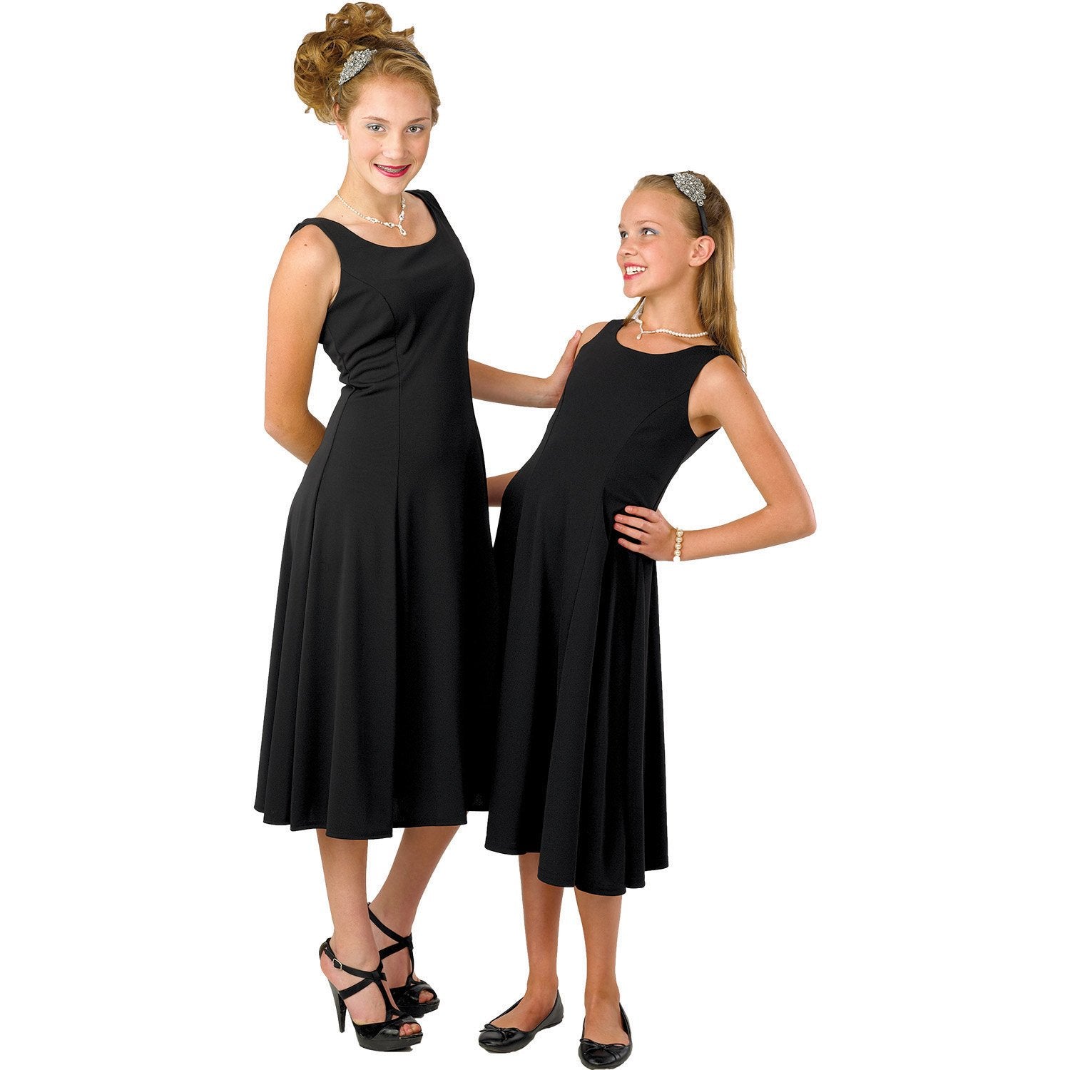Hannah Sleeveless Scoop Swing Dress (Adult & Youth) Band-Mart/Choir-Mart Hannah Sleeveless Scoop Swing Dress (Adult & Youth) Band-Mart/Choir-Mart