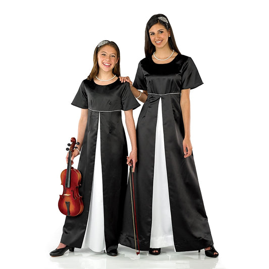 Molly Black & White Dress (Adult & Youth)