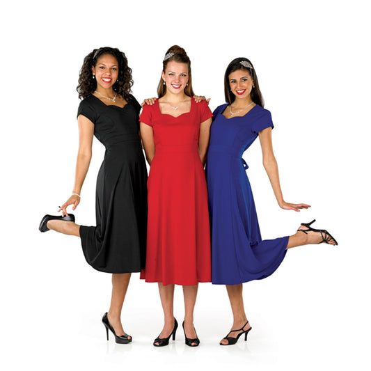 Rachel Dress - Cap Sleeve Swing Dress (Adult & Youth)