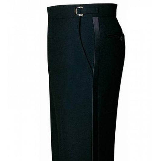 Men's Adjustable Plain Front Tuxedo Pant (Wool)