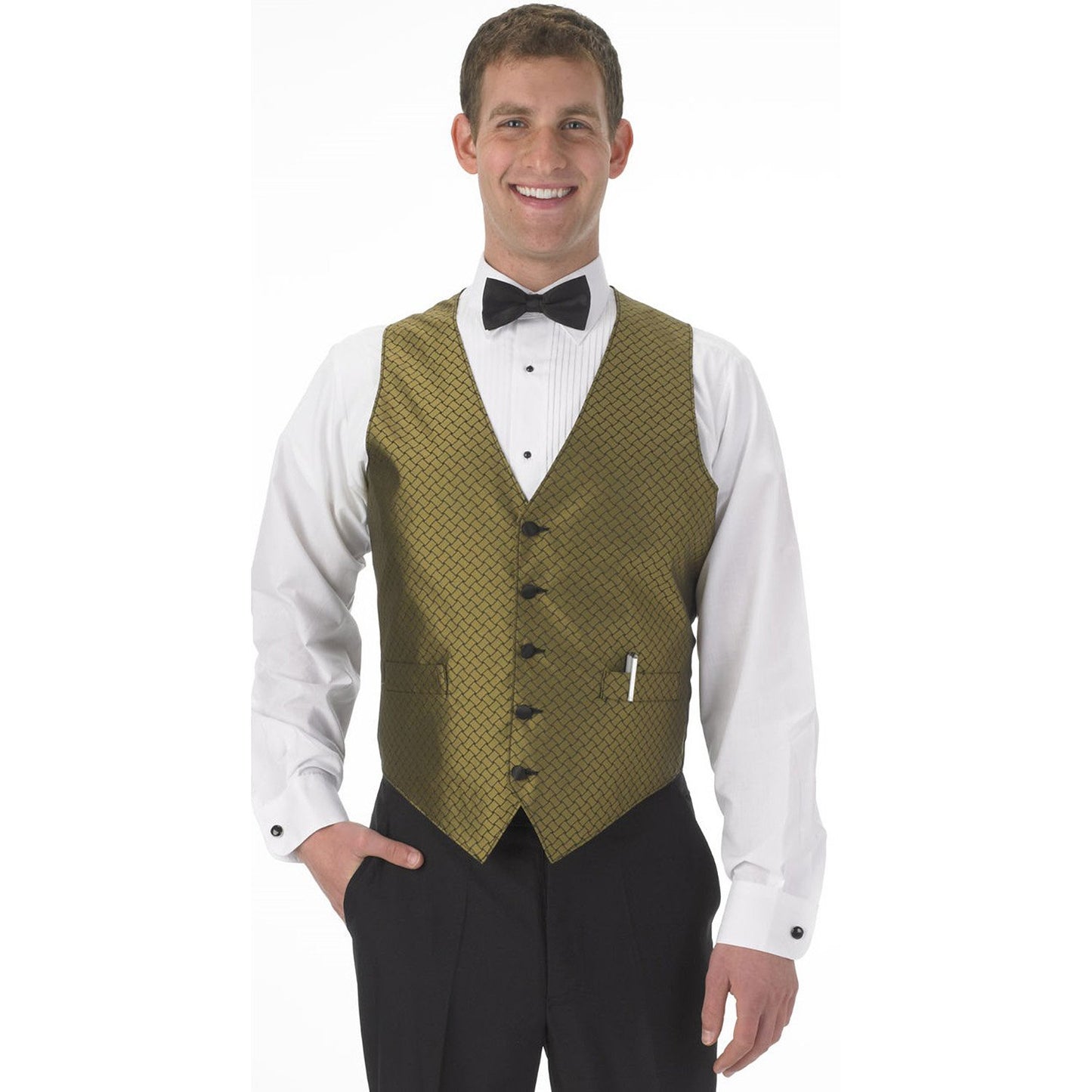 Men's Full Back Vest - many different fabrics/colors