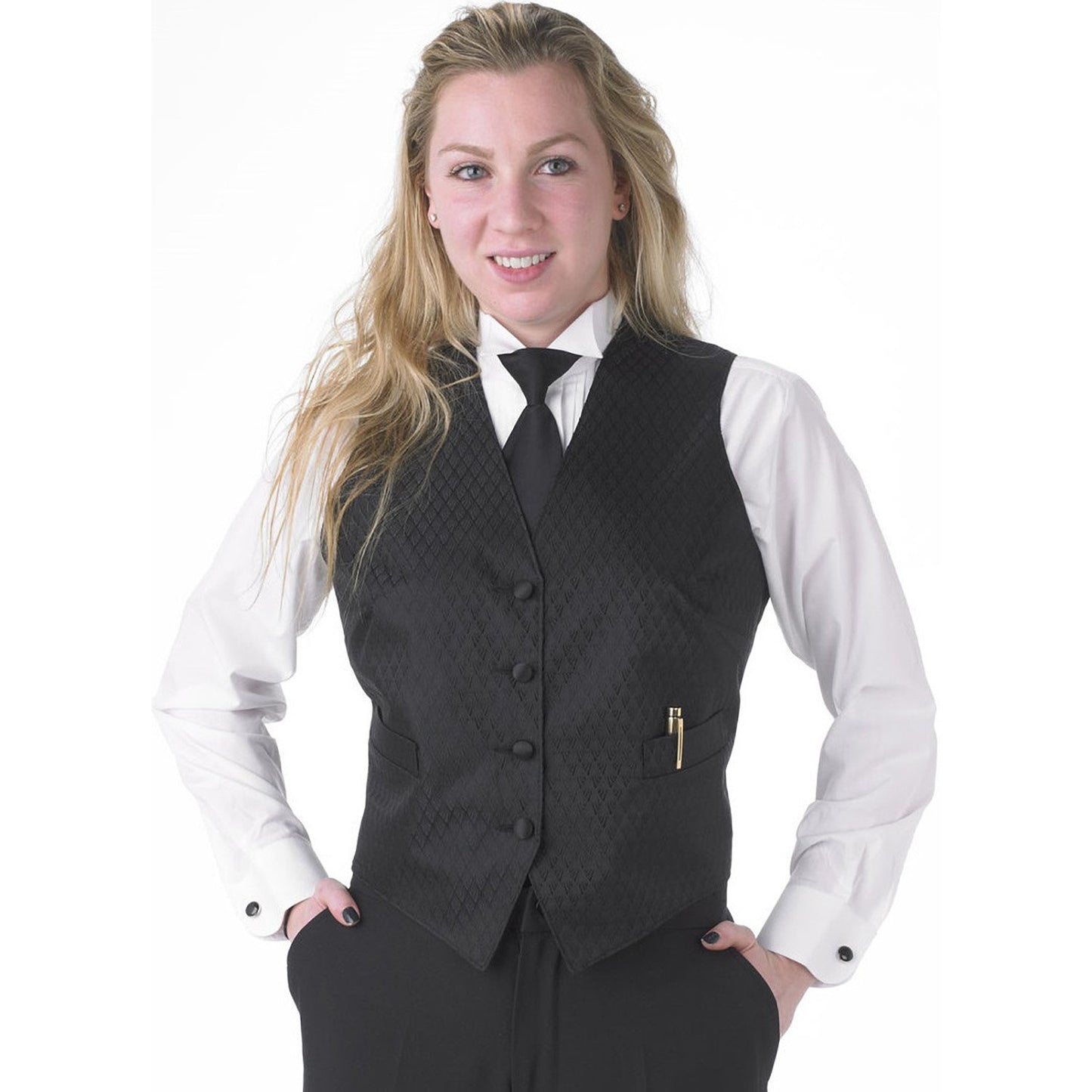 Ladies Full Back Vest- different fabrics & colors