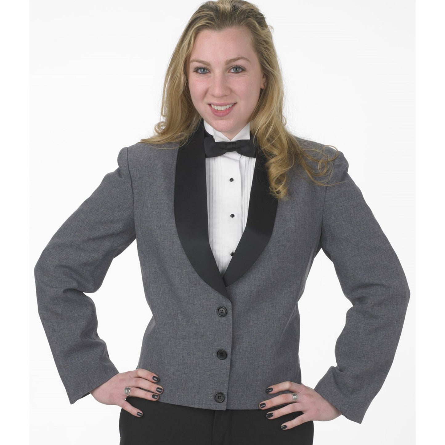Ladies Eton (Poly) Coat - 4 Colors