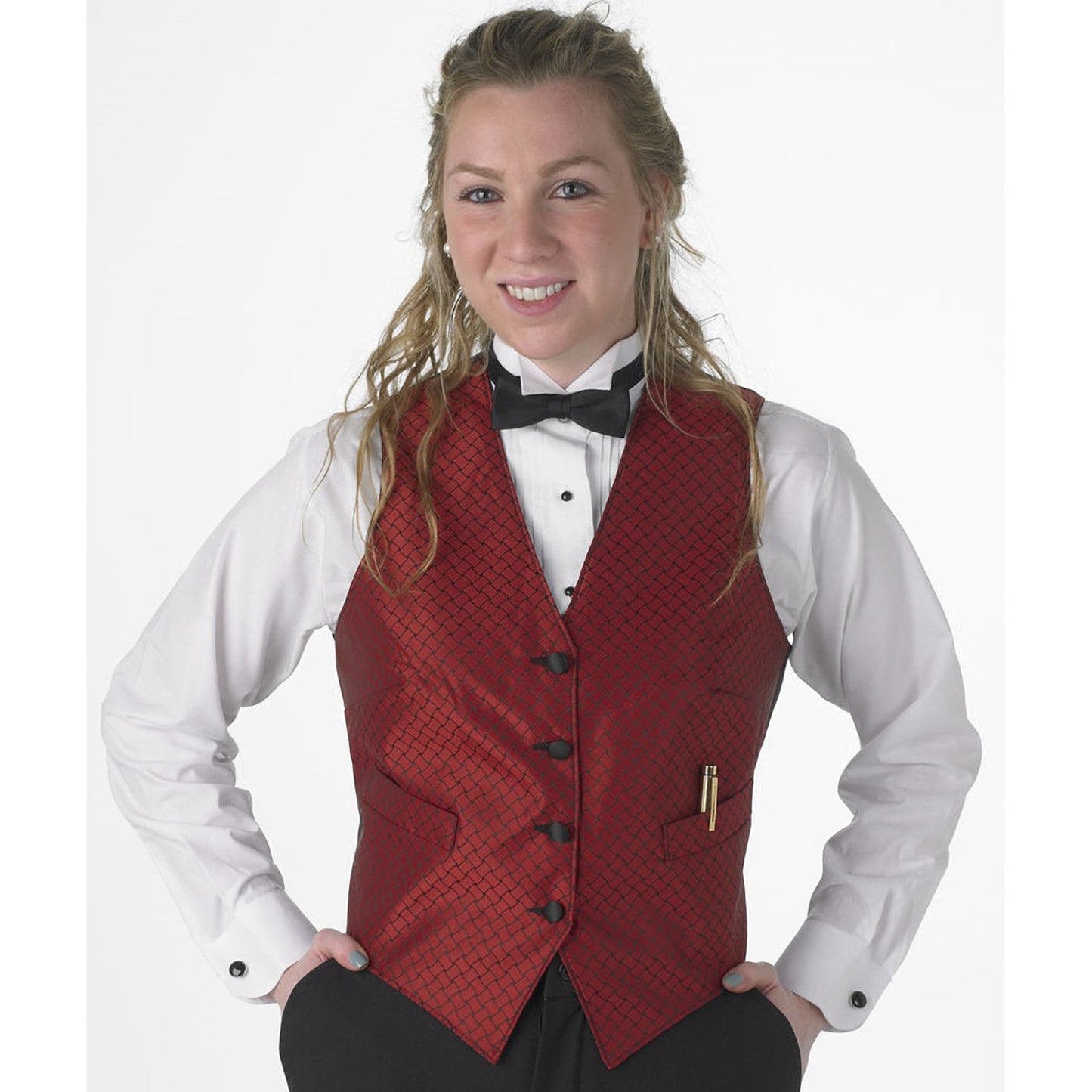 Ladies Full Back Vest- different fabrics & colors