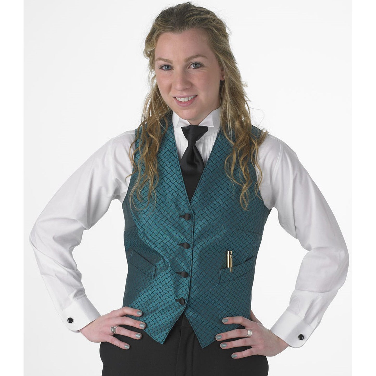 Ladies Full Back Vest- different fabrics & colors