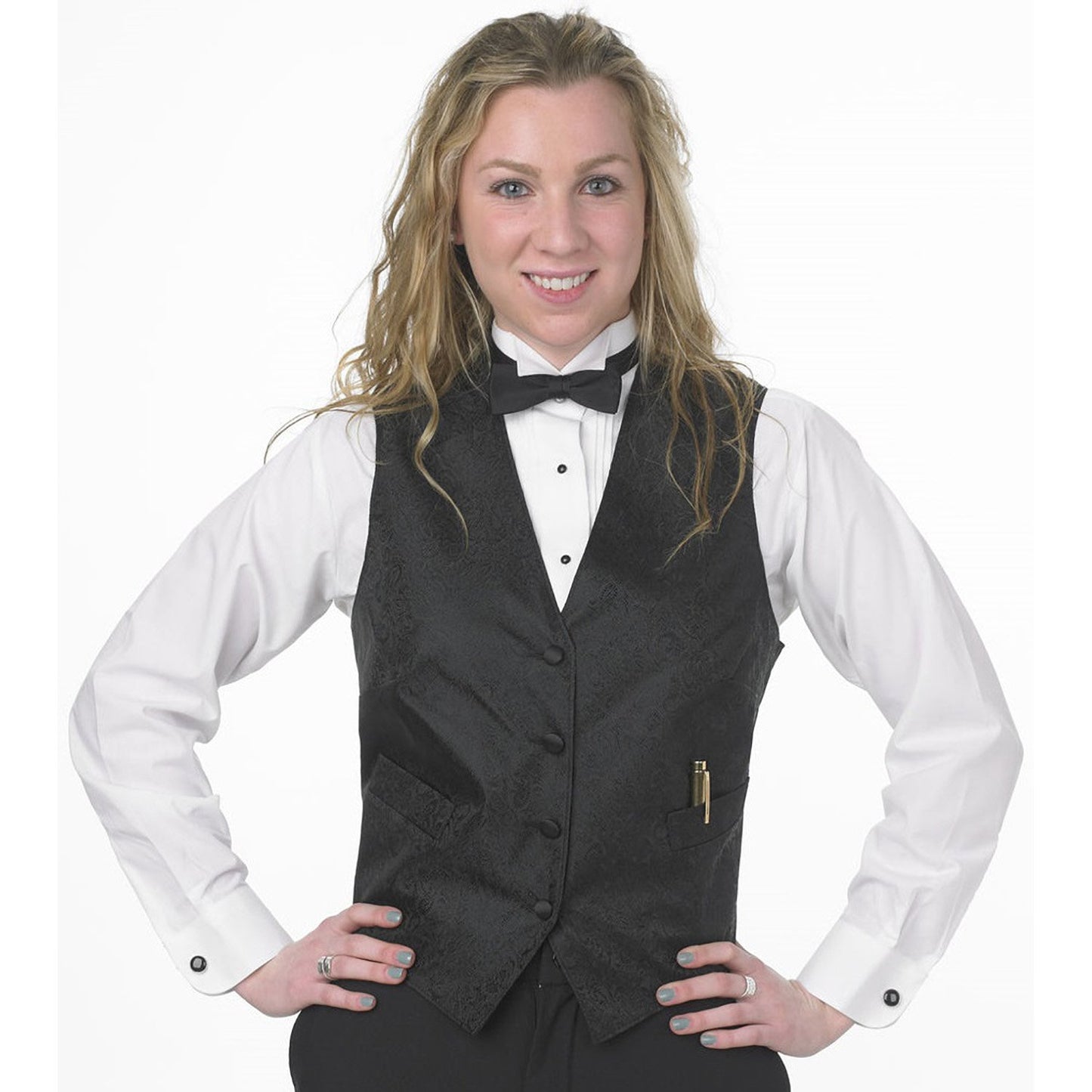 Ladies Full Back Vest- different fabrics & colors