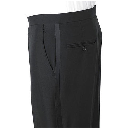 Mens Plain Front Tux Pants