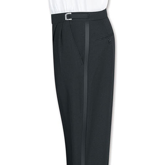 Mens & Boys Adj Pleated Tuxedo Pants