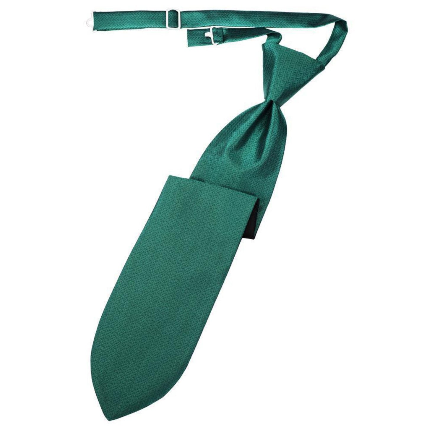 Herringbone Pre-Tied Necktie