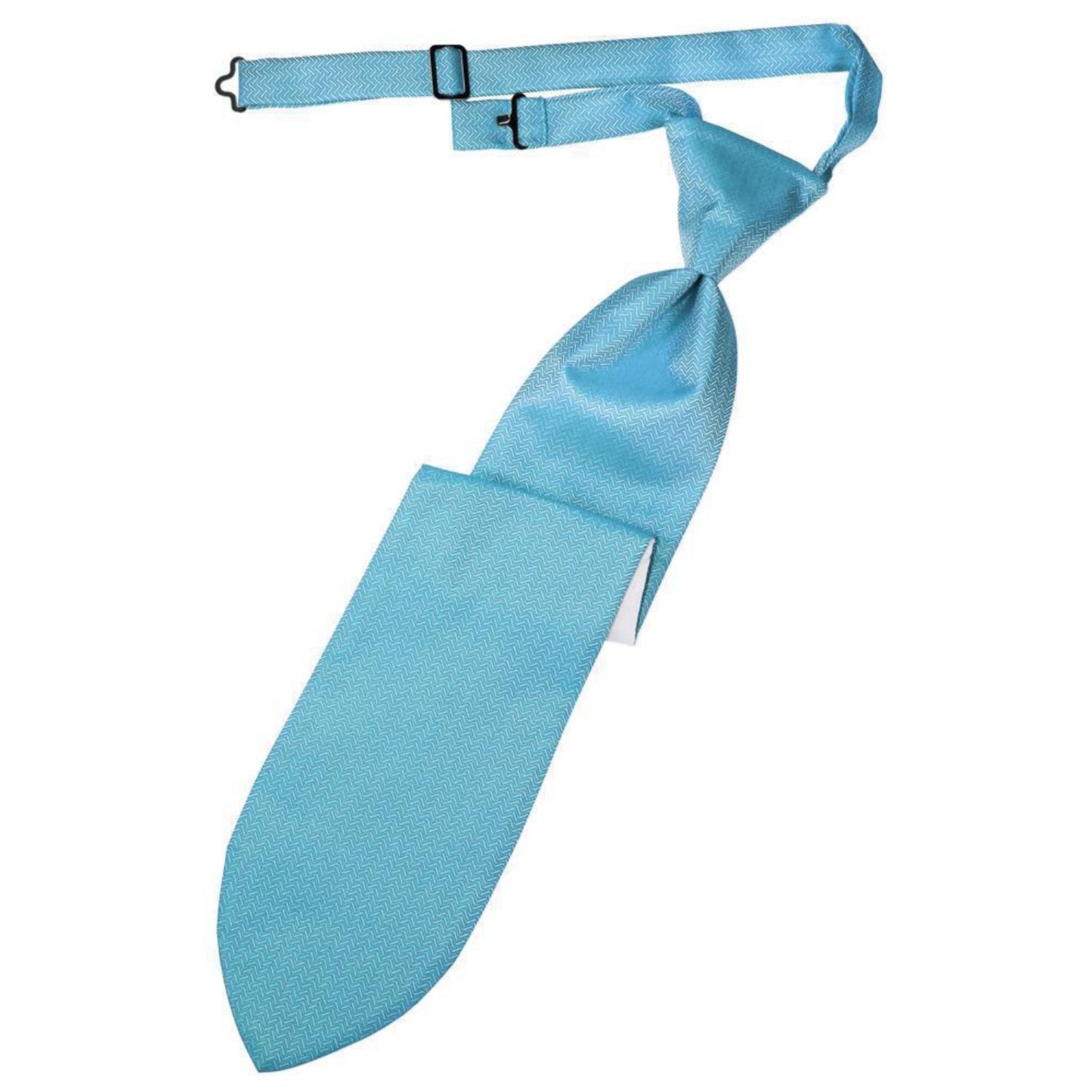 Herringbone Pre-Tied Necktie