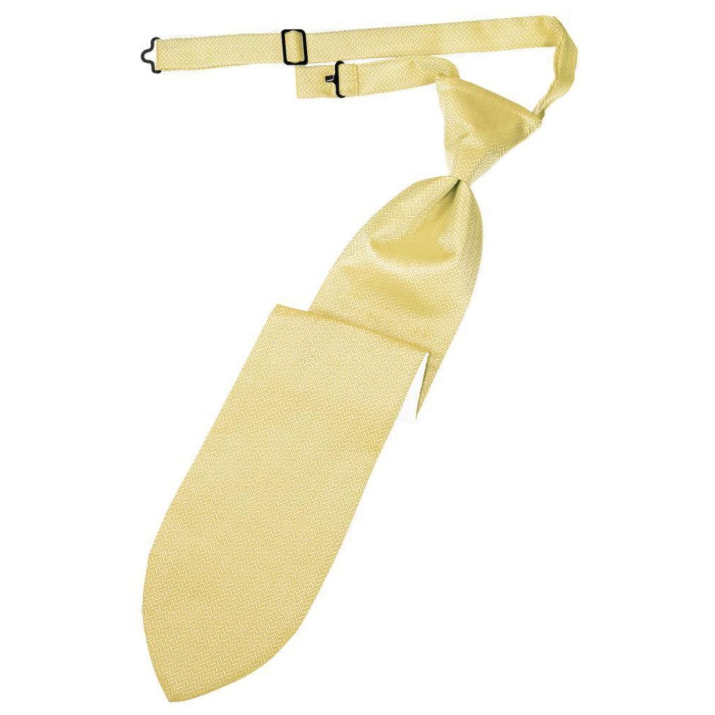 Herringbone Pre-Tied Necktie