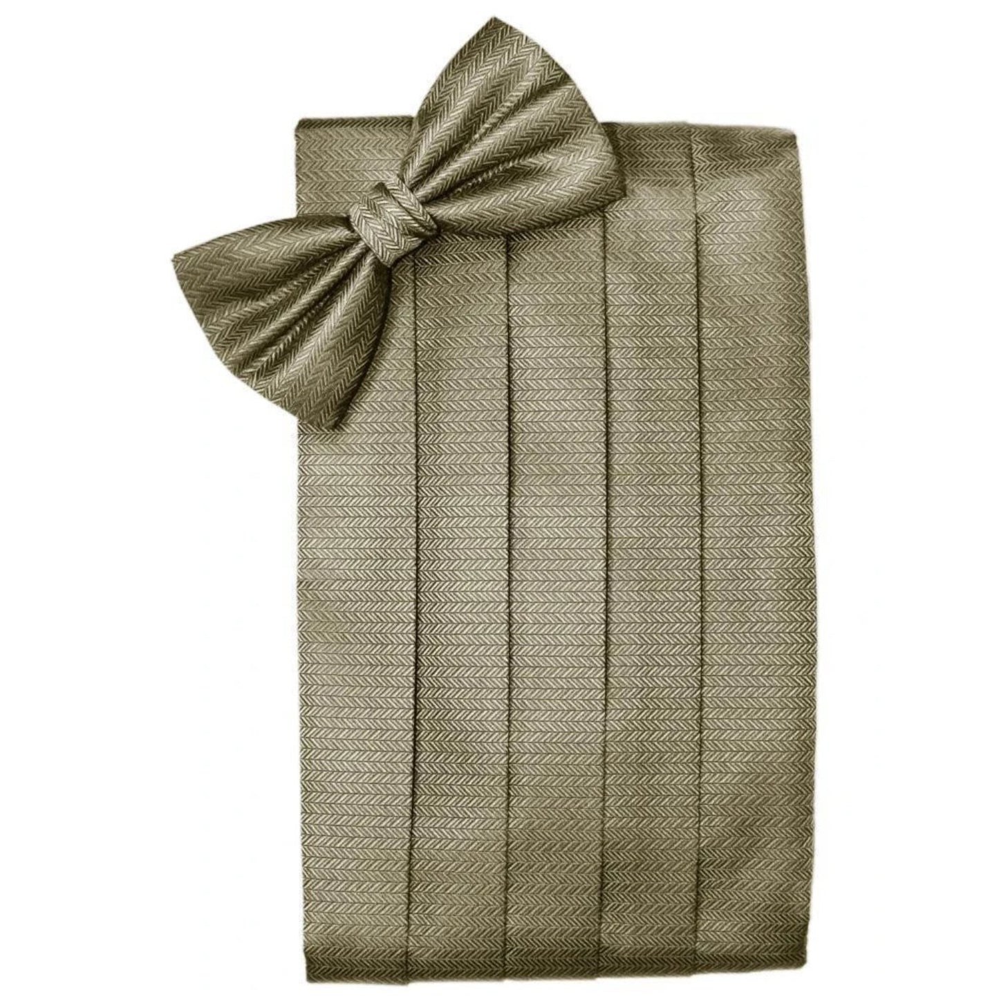 Herringbone Cummerbund