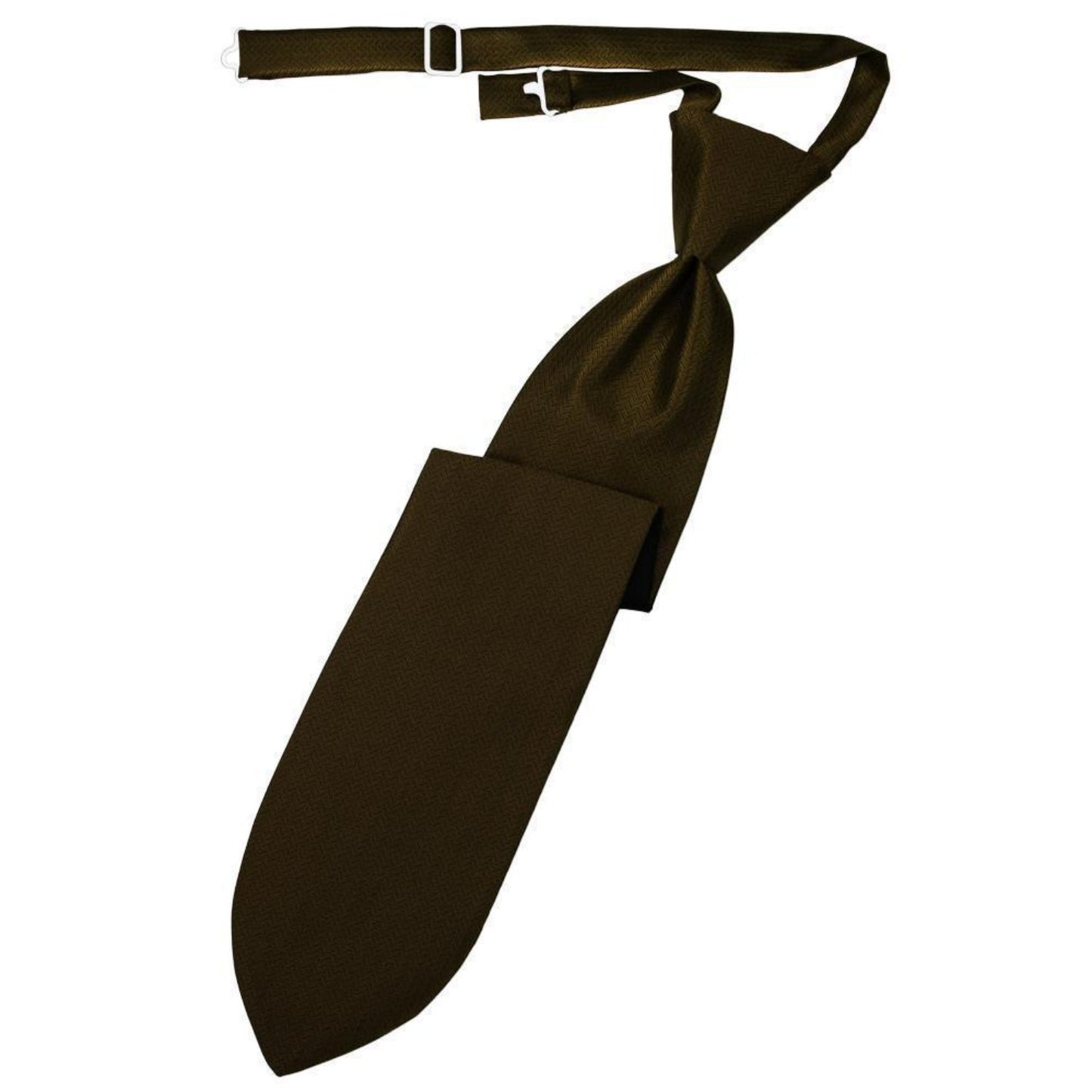 Herringbone Pre-Tied Necktie