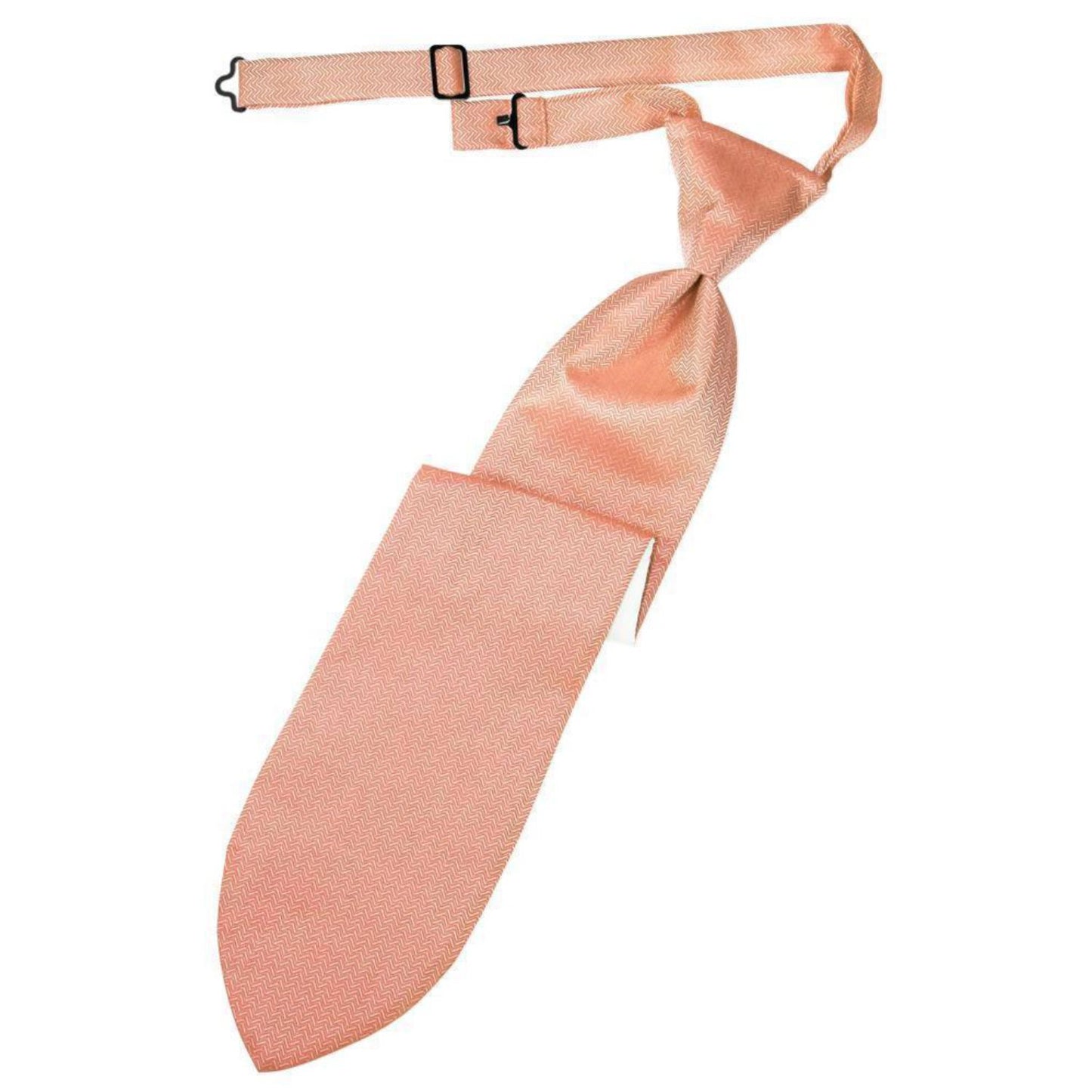 Herringbone Pre-Tied Necktie