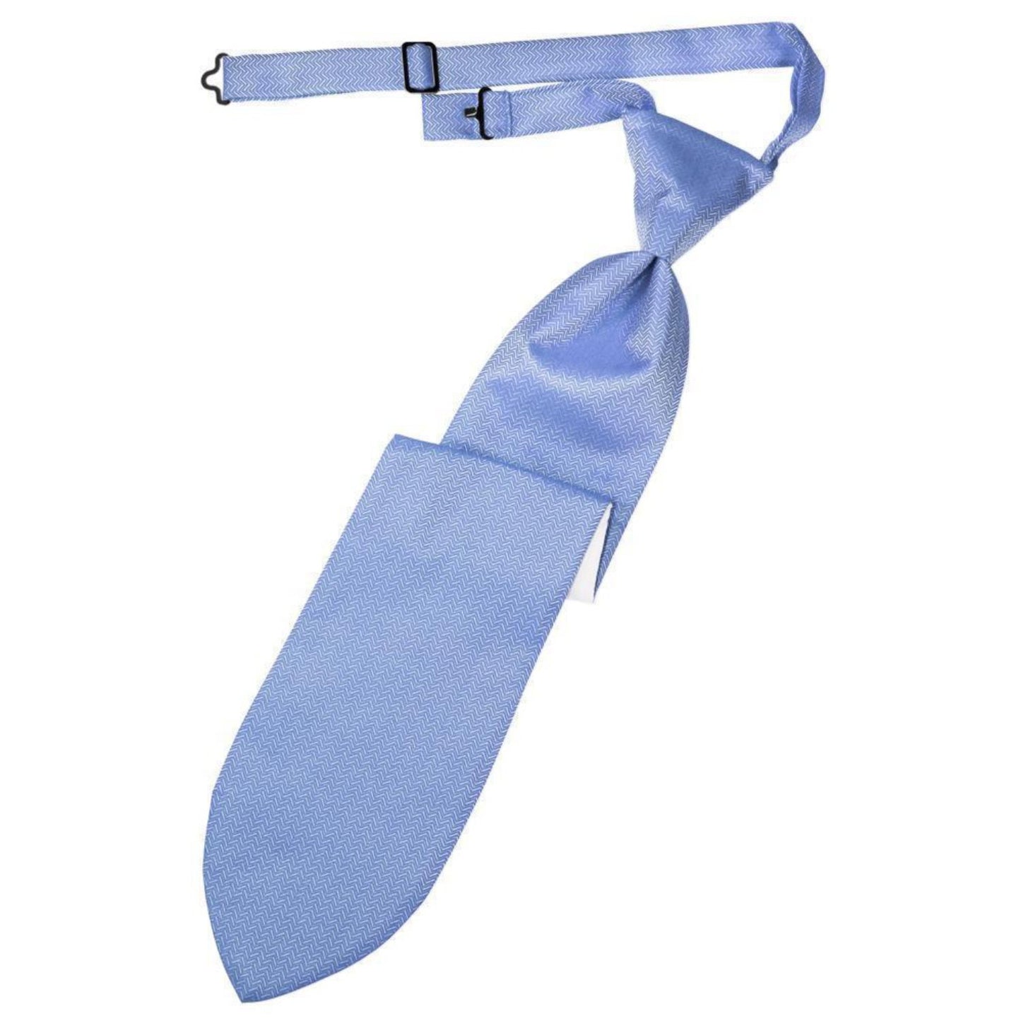 Herringbone Pre-Tied Necktie