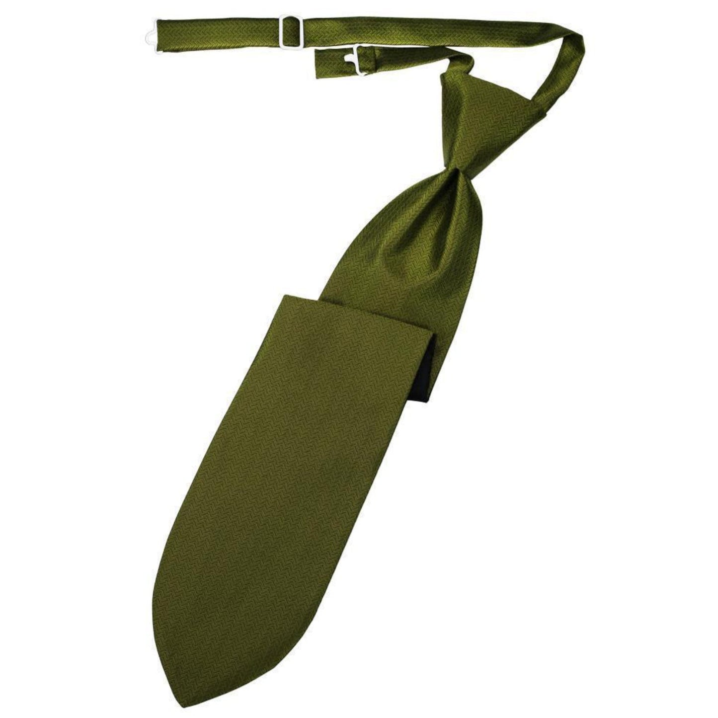 Herringbone Pre-Tied Necktie