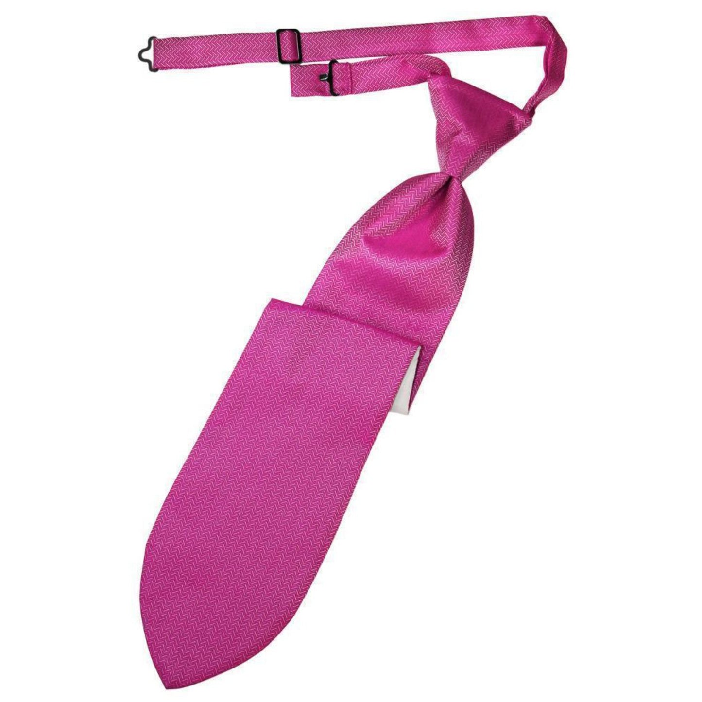 Herringbone Pre-Tied Necktie