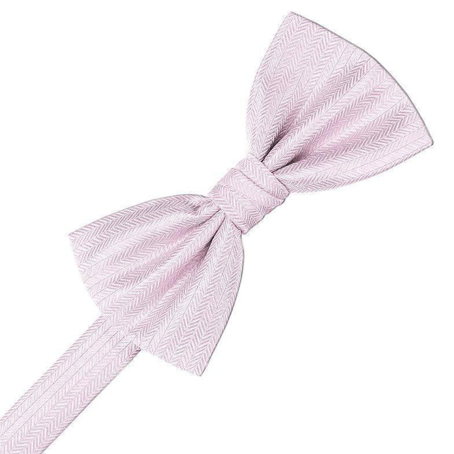Herringbone Pre-Tied Bow Tie
