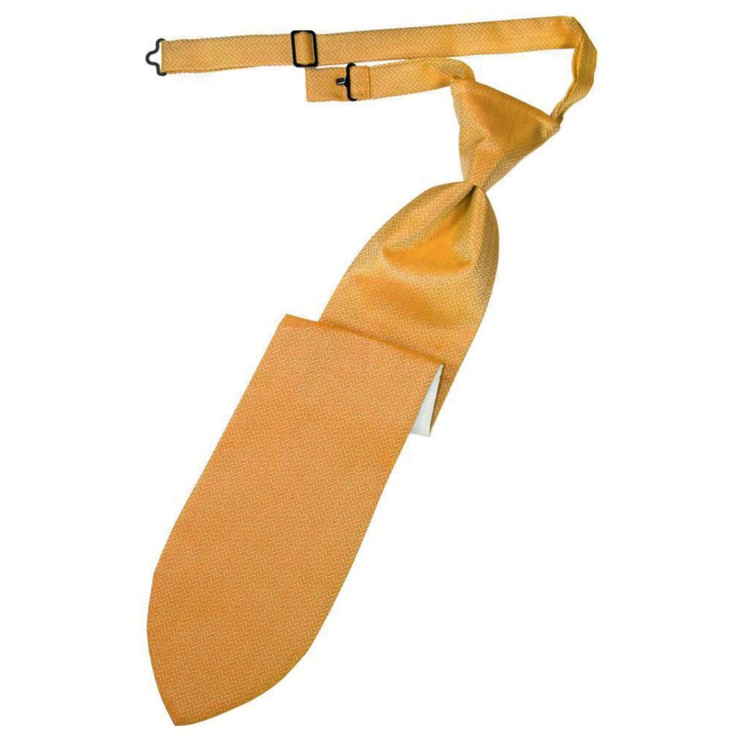 Herringbone Pre-Tied Necktie