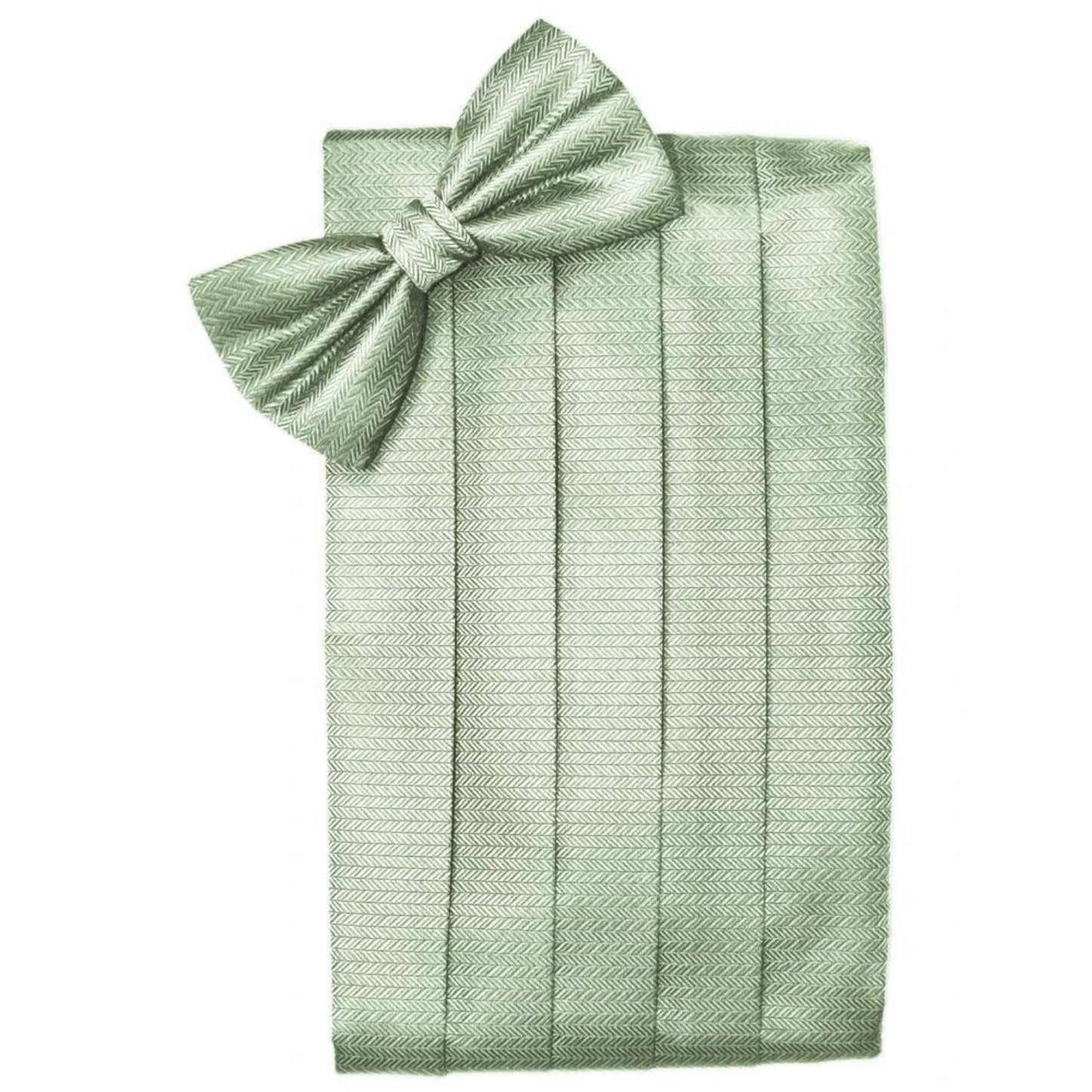 Herringbone Cummerbund