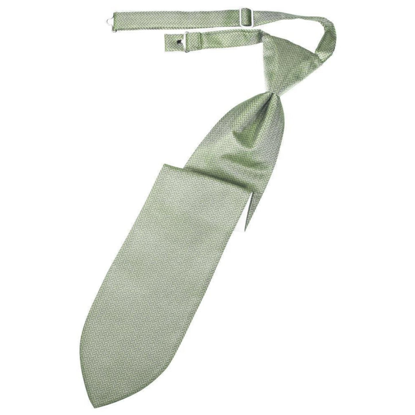 Herringbone Pre-Tied Necktie