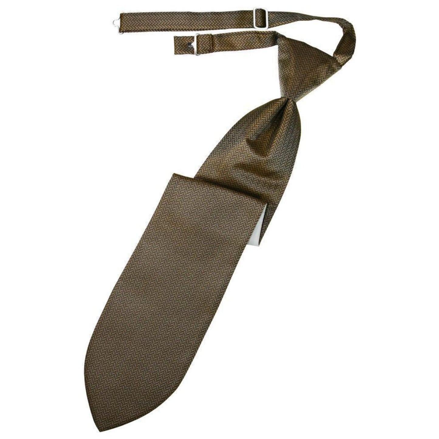 Herringbone Pre-Tied Necktie