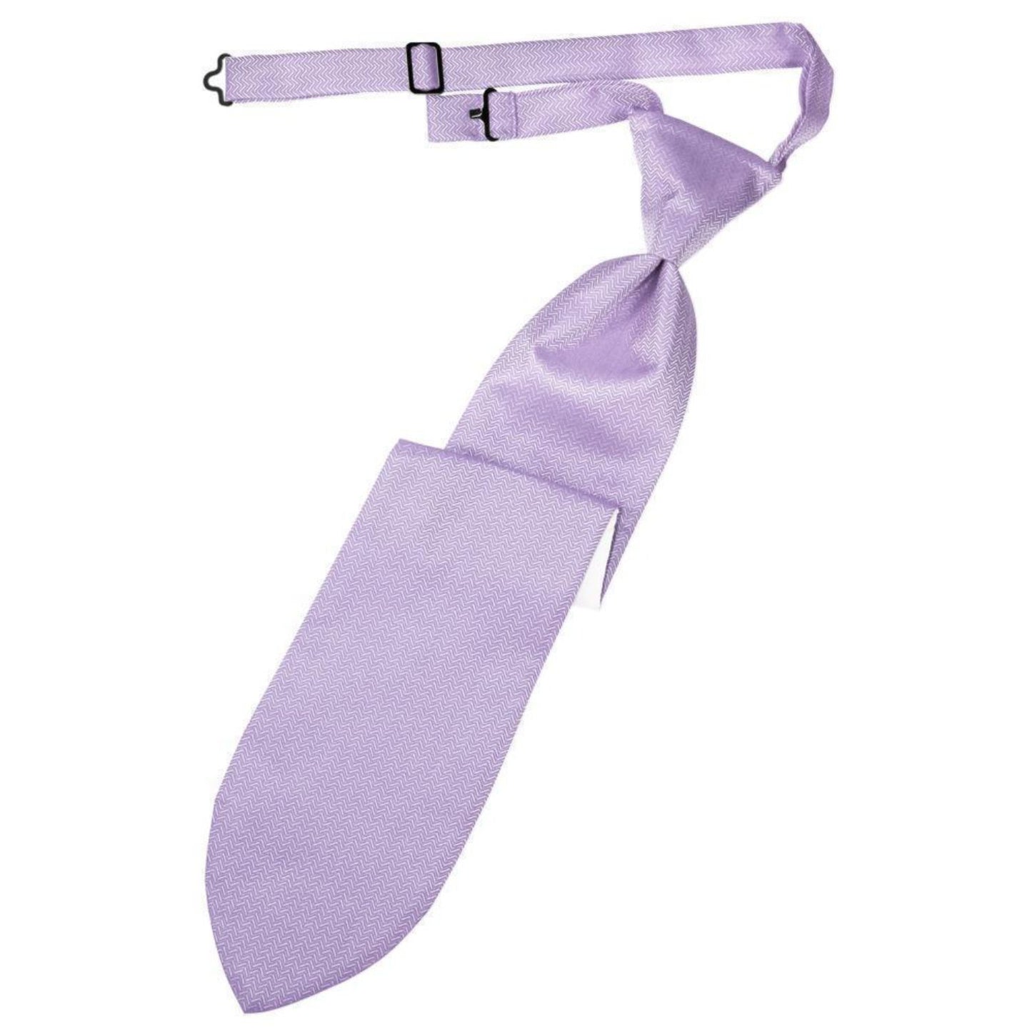 Herringbone Pre-Tied Necktie