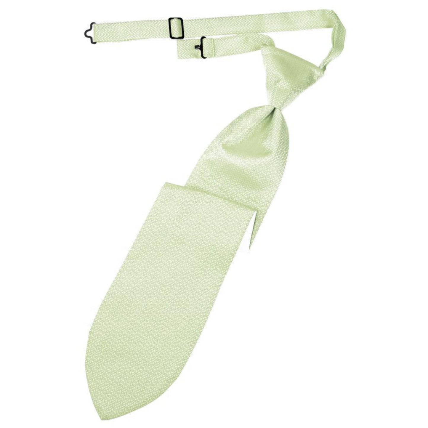 Herringbone Pre-Tied Necktie