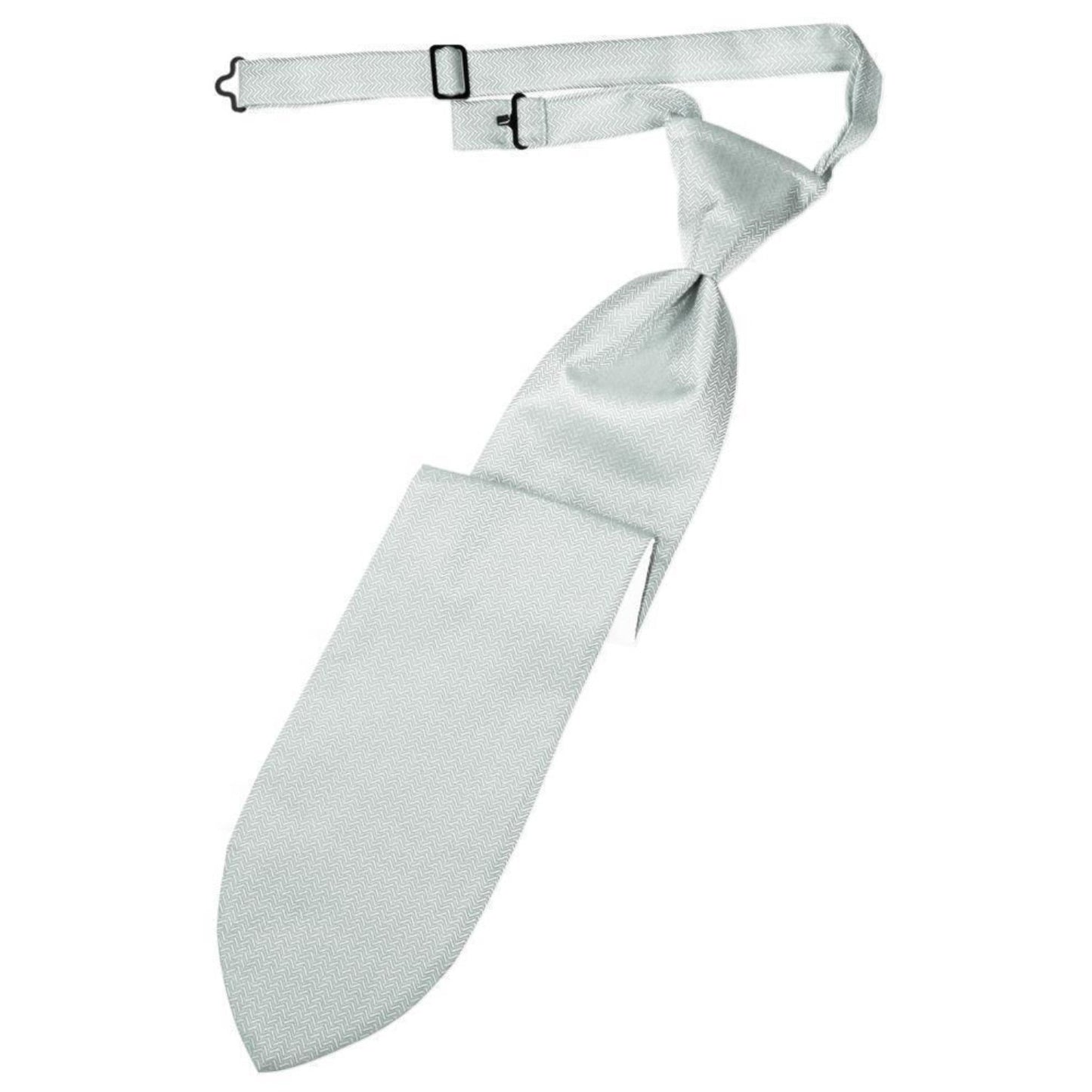 Herringbone Pre-Tied Necktie