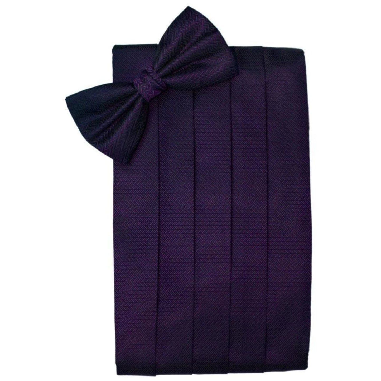 Herringbone Cummerbund