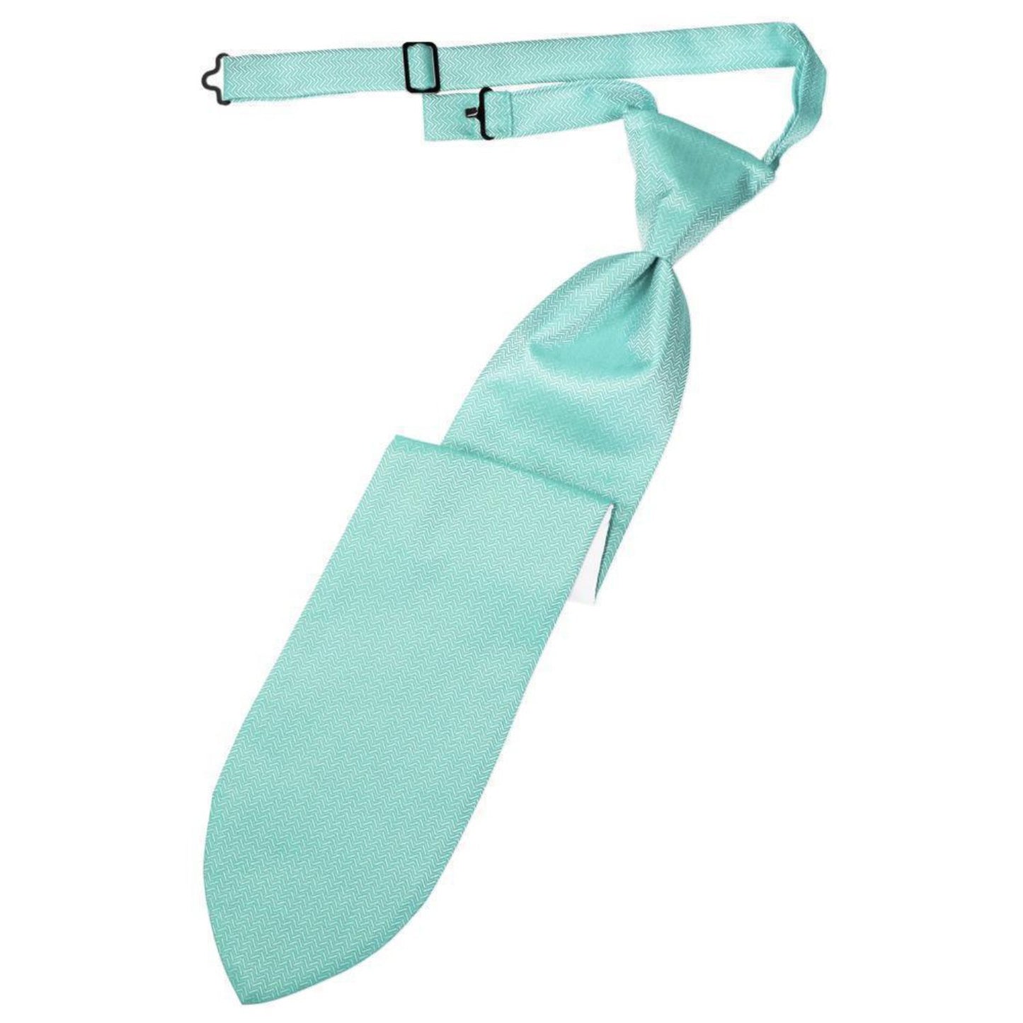 Herringbone Pre-Tied Necktie