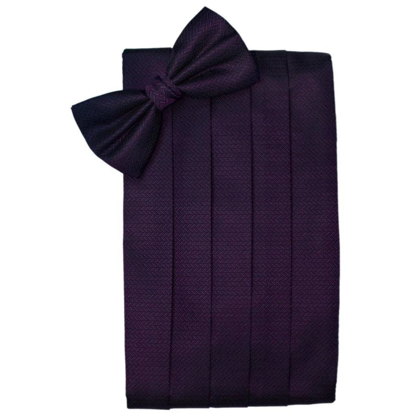 Herringbone Cummerbund