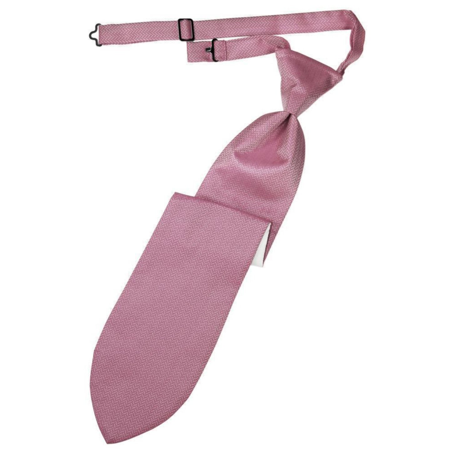 Herringbone Pre-Tied Necktie