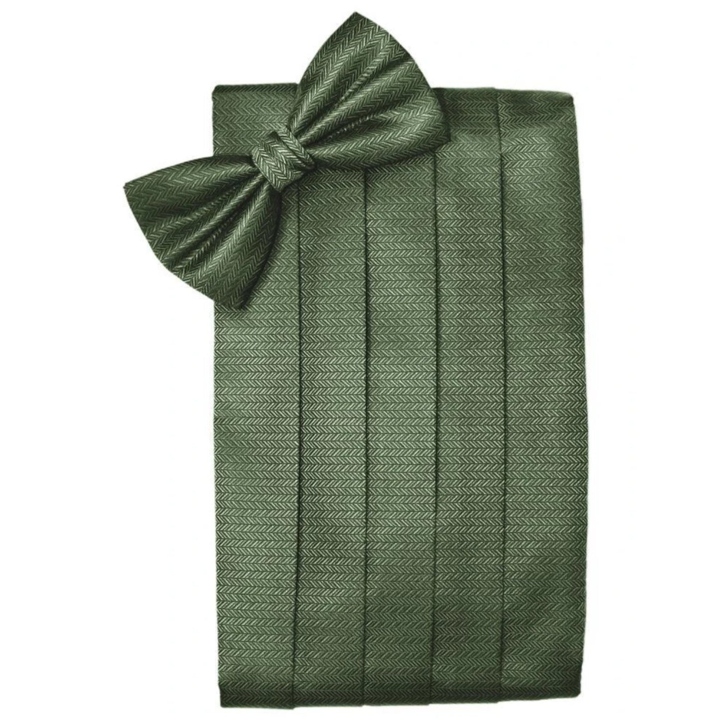 Herringbone Cummerbund