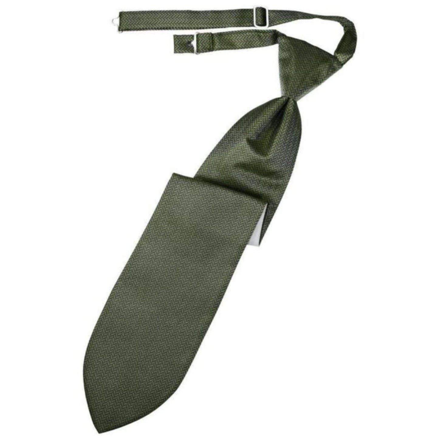 Herringbone Pre-Tied Necktie