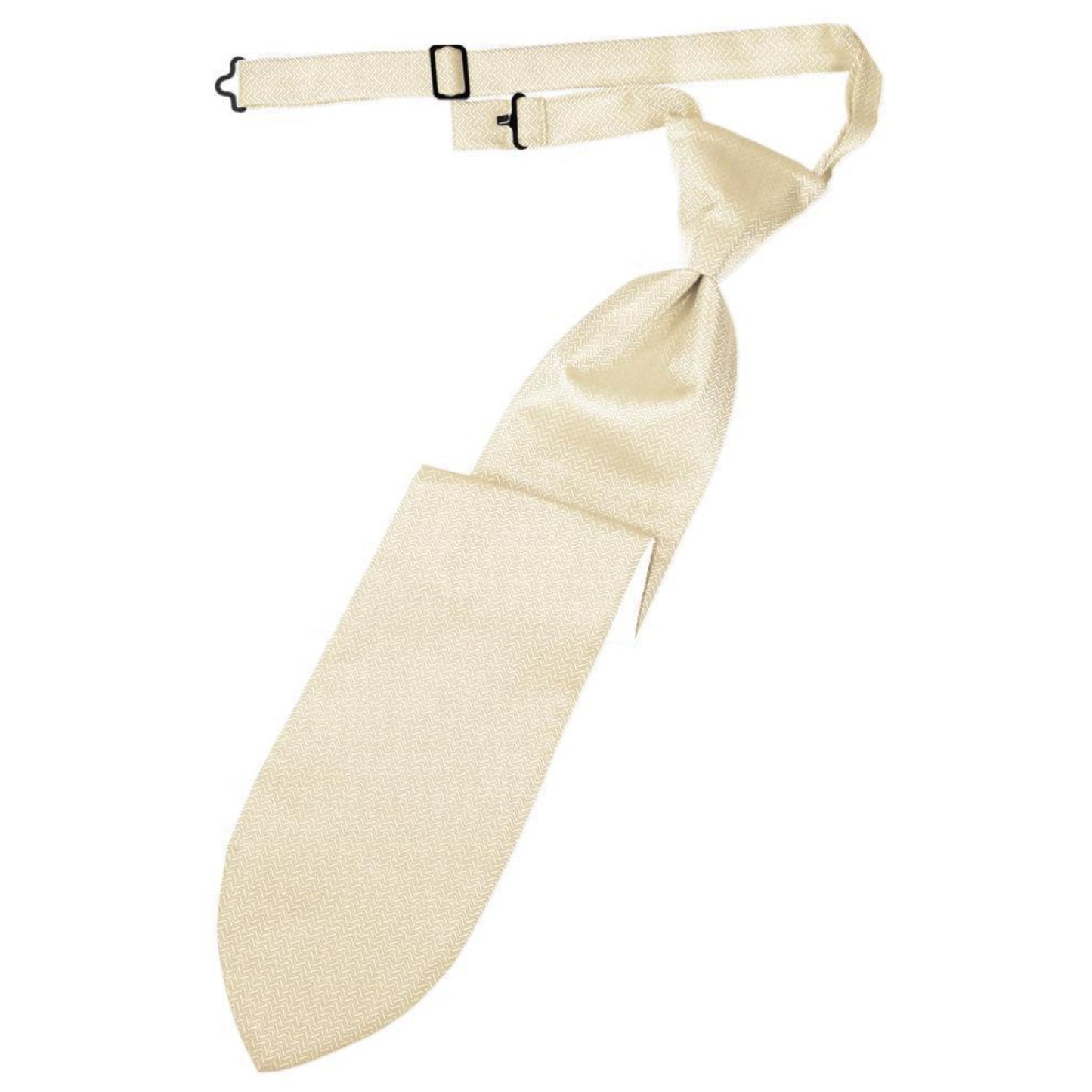 Herringbone Pre-Tied Necktie