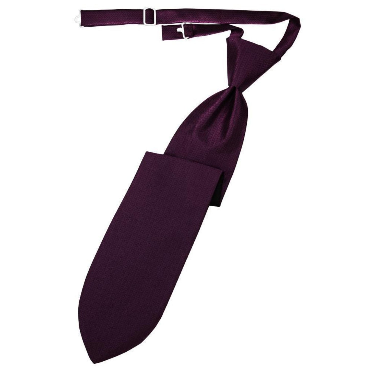 Herringbone Pre-Tied Necktie