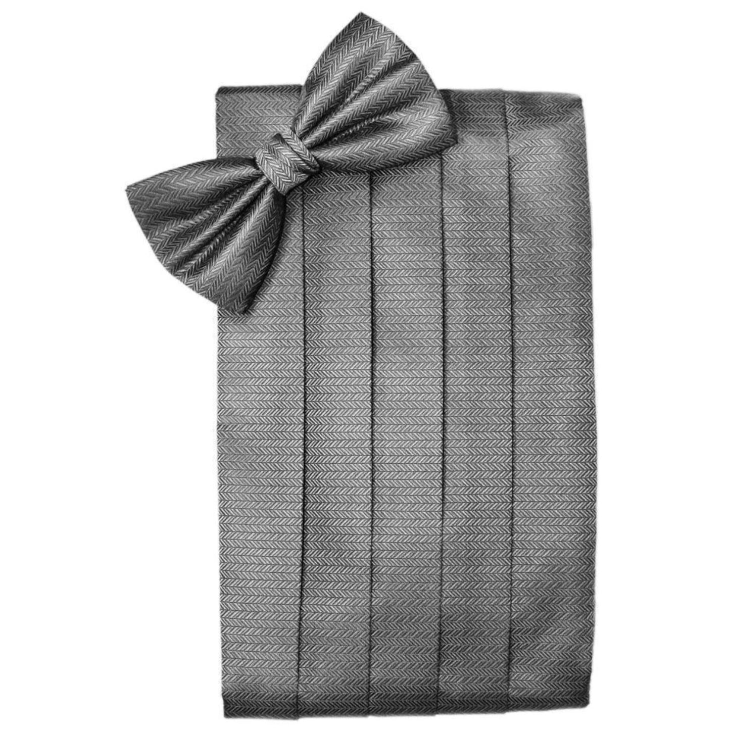 Herringbone Cummerbund