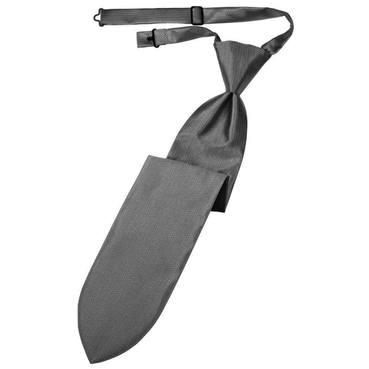 Herringbone Pre-Tied Necktie