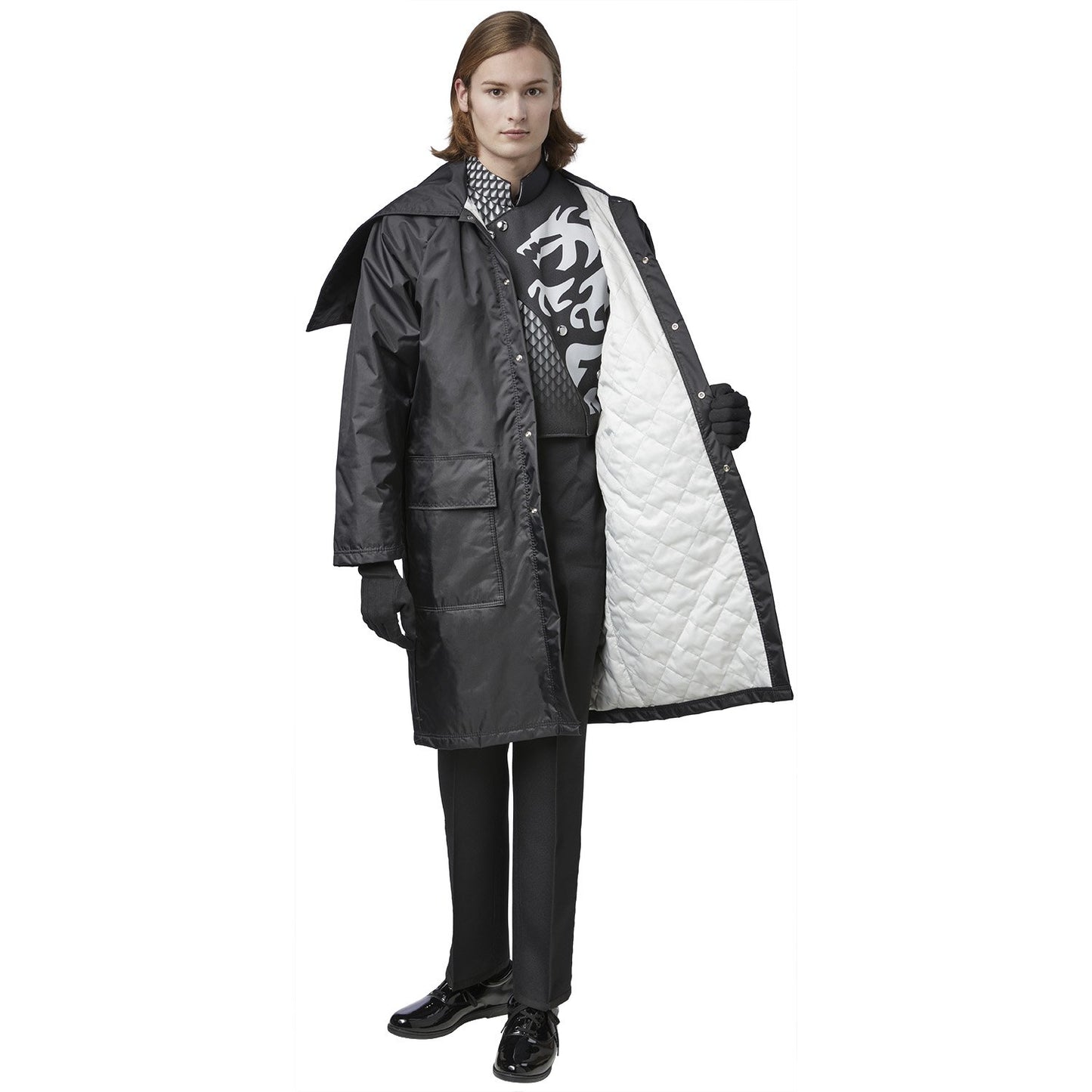 Otterwear Thinsulate Lined Snap-Front Raincoat