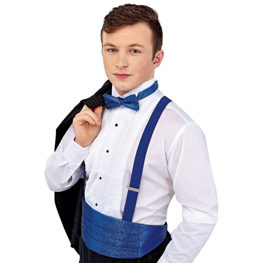 Metallic Pleated Cummerbunds - 6 Colors