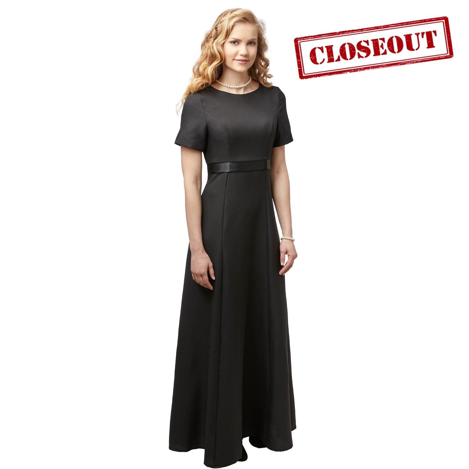 Empire Waist Small Scoop Neck Cap Sleeve Dress Band-Mart/Choir-Mart Empire Waist Small Scoop Neck Cap Sleeve Dress Band-Mart/Choir-Mart