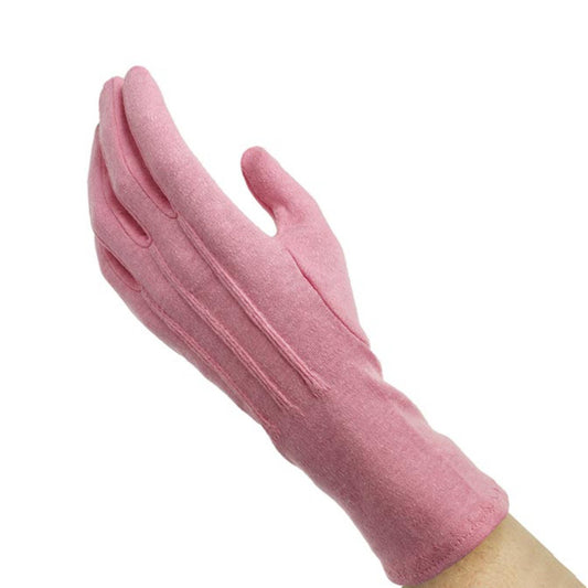 Dinkles Pink Long-Wristed Gloves