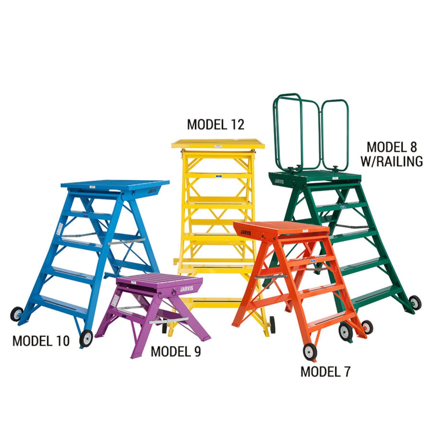 Powder Coating for Jarvis Podium Railings and Model 9 Podium