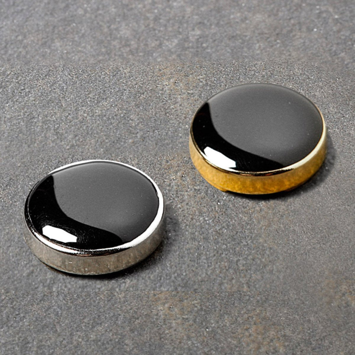 Button Cover for Tuxedo Shirt Collar